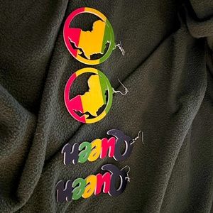 African Style earrings